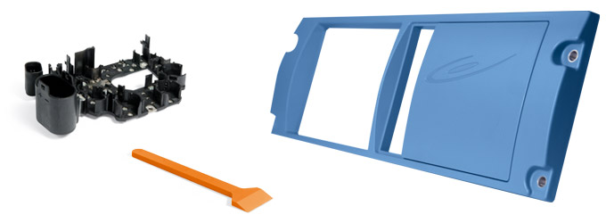 Gilbert Polytech injecteur : injection plastique, injection thermoplastique pièces de haute définition et/ou de grande surface illustration_injection_thermoplastique_surmoulage Gilbert Polytech